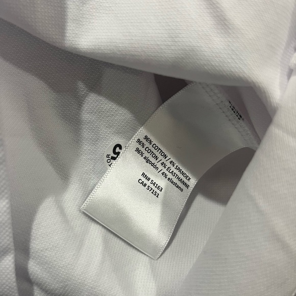 KARL LAGERFELD PARIS • Johnny Collar Knight Pique Polo Shirt • Men’s - Picture 9 of 10